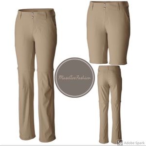 Columbia Convertible Hiking Pants 8S Like New